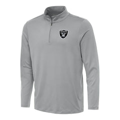 NFL Las Vegas Raiders Antigua Reprocess Quarter-Zip Top