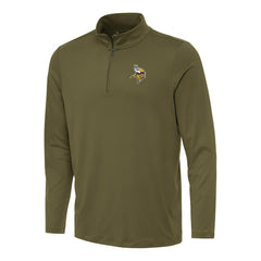 NFL Minnesota Vikings Antigua Reprocess Quarter-Zip Top