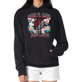 Portland Trail Blazers G-III 4Her by Carl Banks Women's Flowers Team Logo Graphic Fleece Pullover Hoodie sale - Black discount
