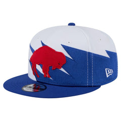 NFL Buffalo Bills Throwback Jagged 9FiFTY Snapback Hat