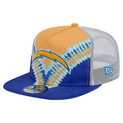 NFL Los Angeles Chargers Throwback Dye Golfer Snapback Hat
