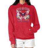 Washington Capitals G-III 4Her by Carl Banks Women's Flower Logo Pullover Hoodie