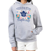 Toronto Maple Leafs G-III 4Her by Carl Banks Women's Flower Logo Pullover Hoodie