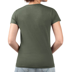 Dallas Stars G-III 4Her by Carl Banks Women's Super-Slim Fit Lightweight Flower Logo V-Neck T-Shirt