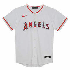 Mike Trout Los Angeles Angels Preschool Home Replica Player Jersey - White | Nike