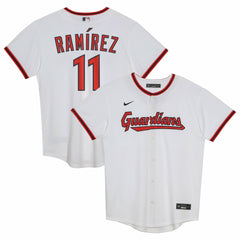 José Ramírez Cleveland Guardians Preschool Home Player Jersey - White | Nike