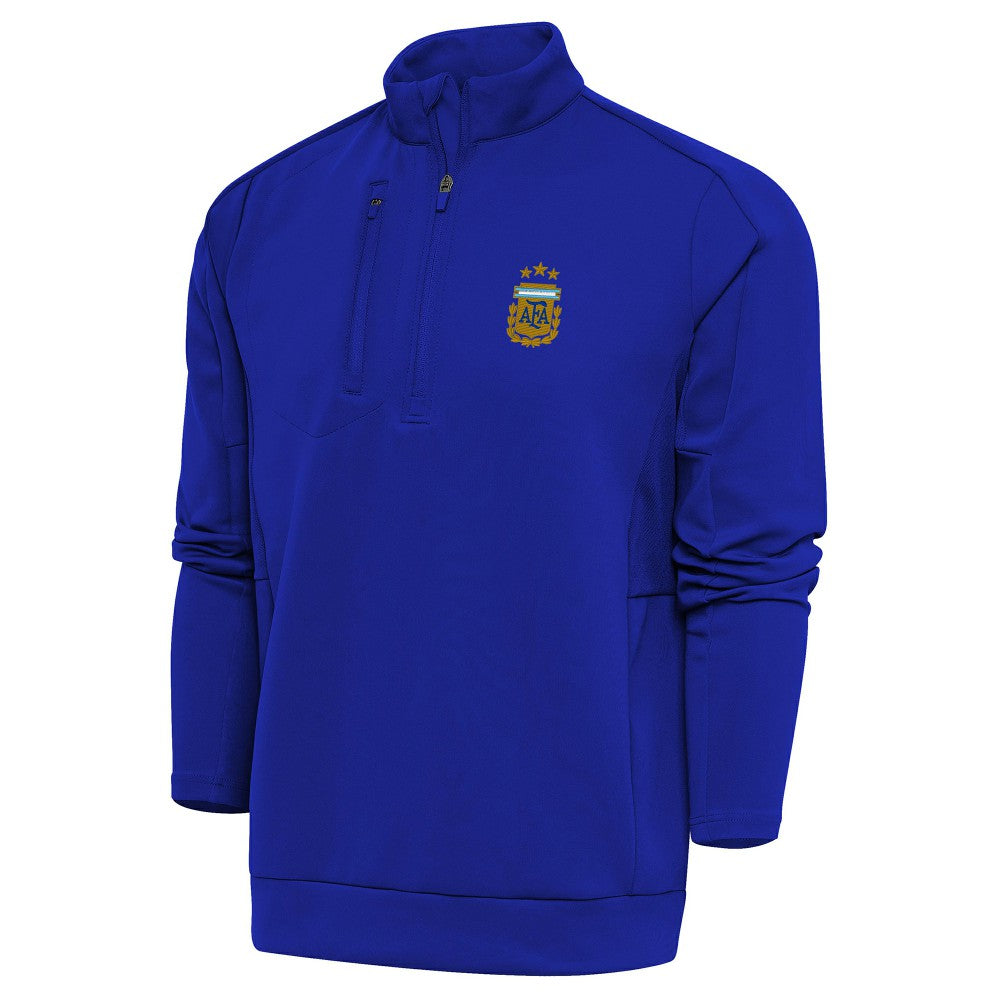 Argentina National Team Antigua Generation Quarter-Zip Pullover Top / Soccer On sale
