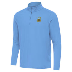 Argentina National Team Antigua Intent Quarter-Zip Pullover Top / Soccer New