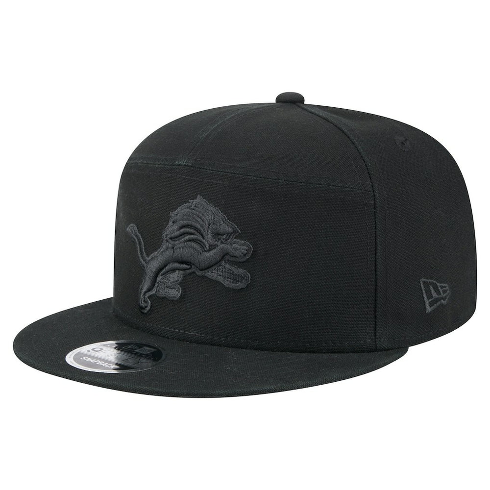 NFL Detroit Lions Adventure Canvas Split Panel 9FIFTY Snapback Hat