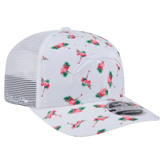 NFL Los Angeles Chargers Adventure Flamingo Pattern 9SEVENTY Stretch-Snap Hat