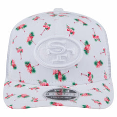 NFL San Francisco 49ers Adventure Flamingo Pattern 9SEVENTY Stretch-Snap Hat