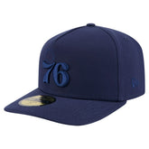 Philadelphia 76ers Colorpack A-Frame Pinch Front 59FIFTY Fitted Hat - Navy | New Era outlet
