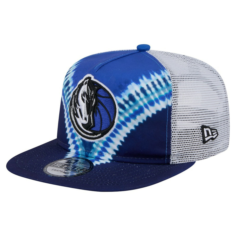 Dallas Mavericks Throwback Dye Golfer Snapback Hat sale - Navy/Blue | New Era cheap