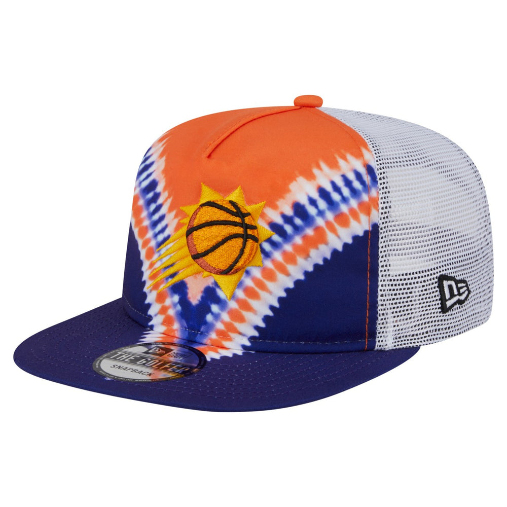 Phoenix Suns Throwback Dye Golfer Snapback Hat - Purple/Orange | New Era shop