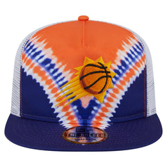 Phoenix Suns Throwback Dye Golfer Snapback Hat - Purple/Orange | New Era shop