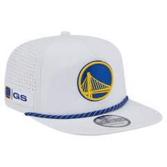 Golden State Warriors Performance Rope Golfer Adjustable Hat sale - White | New Era sale
