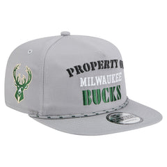 Milwaukee Bucks Throwback Property Of Golfer Snapback Hat - Gray | New Era online