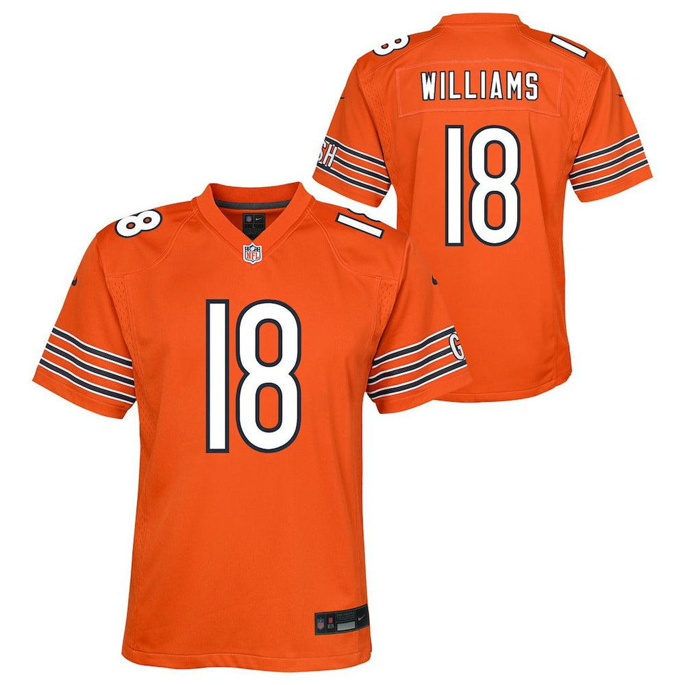 NFL Chicago Bears Caleb Williams Youth Game Jersey
