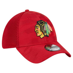Chicago Blackhawks New Era Active Subtle Camo 39THIRTY Flex Hat