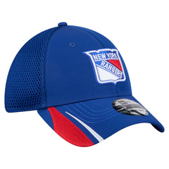 New York Rangers New Era Linear Featherweight 39THIRTY Flex Hat