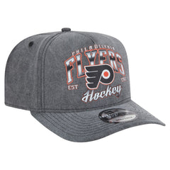 Philadelphia Flyers New Era Throwback Washed A-Frame Pre-Curved 9FIFTY Snapback Hat