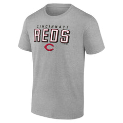 Cincinnati Reds Swagger T-Shirt - Heather Gray