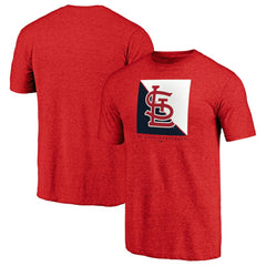 St. Louis Cardinals Pregame Vibe Tri-Blend T-Shirt - Red