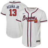 Ronald Acuna Jr. Atlanta Braves Youth Home Replica Player Jersey - White | Nike
