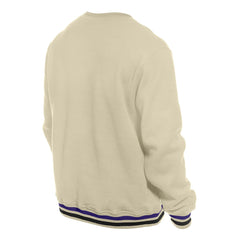 Sacramento Kings Throwback Vintage Pullover Sweatshirt - White | New Era discount