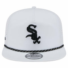 Chicago White Sox Perforated Golfer Snapback Hat - White | New Era