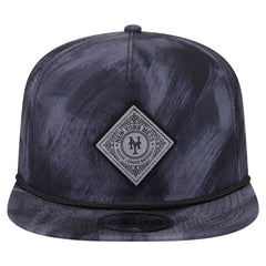 New York Mets Printed Golfer Snapback Hat - Navy | New Era