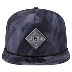 Kansas City Royals Printed Golfer Snapback Hat - Navy | New Era