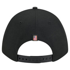 Baltimore Orioles American Flag 9FORTY M-Crown A-Frame Adjustable Hat - Black | New Era