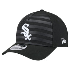 Chicago White Sox American Flag 9FORTY M-Crown A-Frame Adjustable Hat - Black | New Era