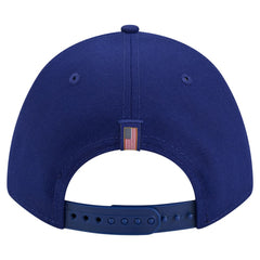Texas Rangers American Flag 9FORTY M-Crown A-Frame Adjustable Hat - Royal | New Era