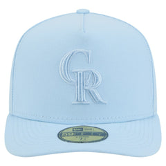 Colorado Rockies Color Pack A-Frame 59FIFTY Fitted Hat - Light Blue | New Era