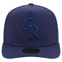 Colorado Rockies Color Pack A-Frame 59FIFTY Fitted Hat - Navy | New Era