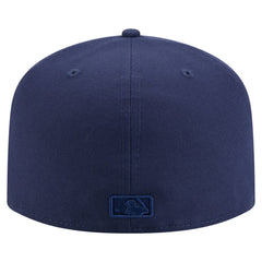 Atlanta Braves Color Pack A-Frame 59FIFTY Fitted Hat - Navy | New Era