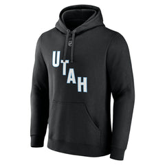 Nick Schmaltz NHL Utah Fanatics Authentic Stack Name & Number Tri-Blend Pullover Hoodie