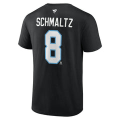 Nick Schmaltz Utah Mammoth Fanatics Authentic Stack Name & Number T-Shirt