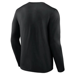 Baltimore Orioles Fastball Long Sleeve T-Shirt - Black