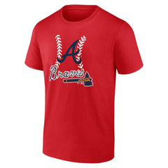 Atlanta Braves Fastball T-Shirt - Red