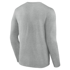 Milwaukee Brewers Fastball Long Sleeve T-Shirt - Gray