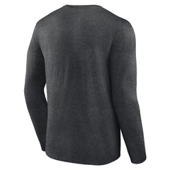 Milwaukee Brewers Monochrome Long Sleeve T-Shirt - Charcoal