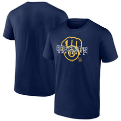 Milwaukee Brewers Stellar T-Shirt - Navy