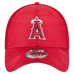 Los Angeles Angels Subtle Camo 39THIRTY Flex Hat - Red | New Era