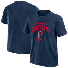 Cleveland Guardians Darius Rucker Collection Cooperstown Collection Washed T-Shirt - Navy