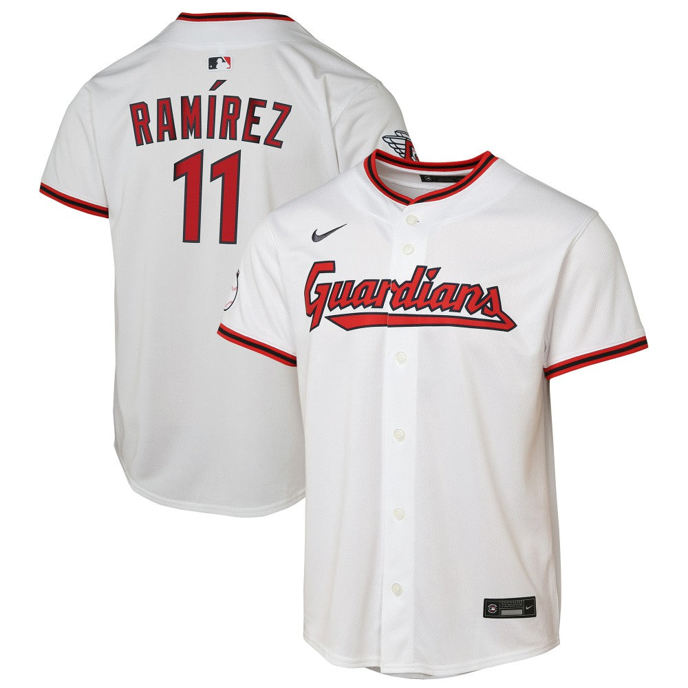 José Ramírez Cleveland Guardians Youth Home Limited Player Jersey - White | Nike