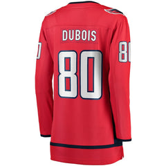 Pierre-Luc Dubois Washington Capitals Fanatics Women's Home Premier Breakaway Player Jersey