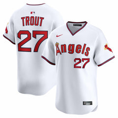 Mike Trout Los Angeles Angels Alternate Limited Jersey - White | Nike